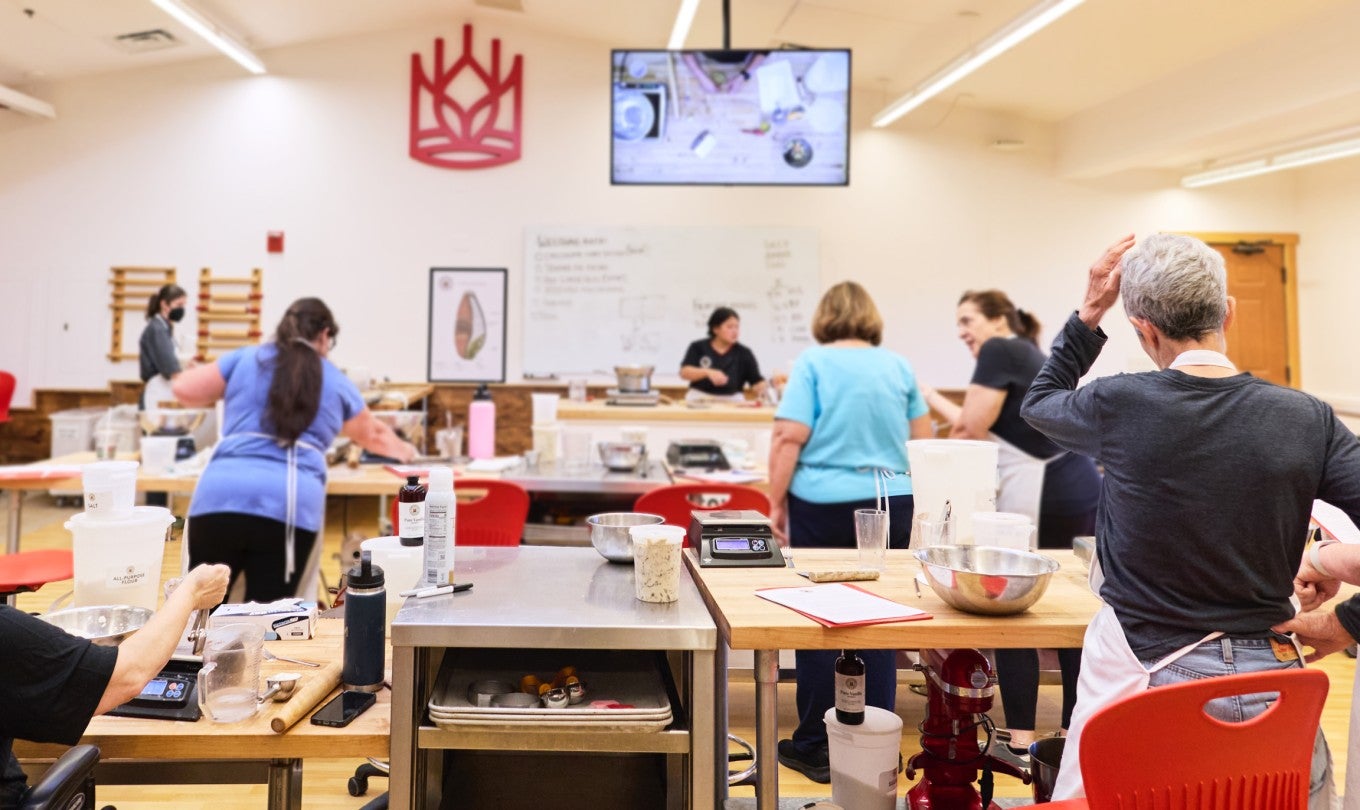The King Arthur Baking School in Norwich, Vermont
