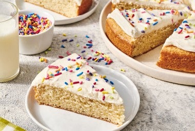 Vanilla Cake Pan Cake 